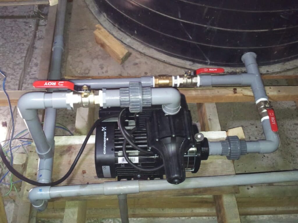 Water Pump Installation 1 Water pump installation KL